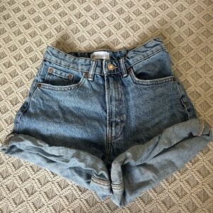 Zara jean shorts